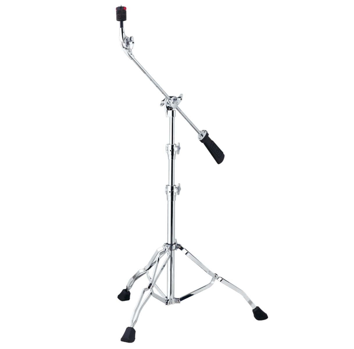 Tama HC84BW Roadpro Serie Cymbal Stand Galgenbeckenständer mit Gegengewicht + keepdrum DSC01 Drumstick-Halter