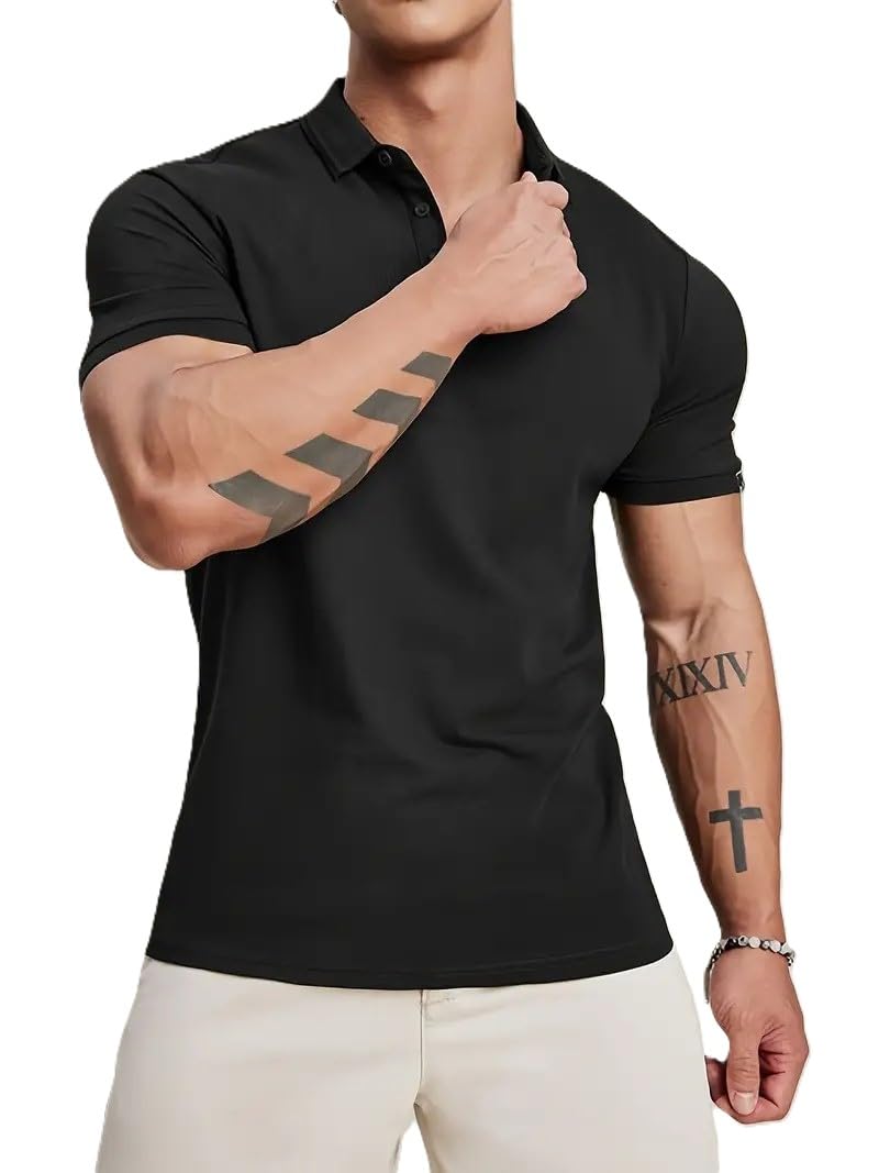 third quadrant Regular fit Polo t Shirts for Men | Cotton Stretch Polo Collar t Shirts for Men | Polo Shirt for Men-picture-30