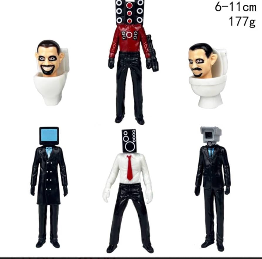 Amazon.co.jp: トイレ skibiditoilet スキビディトイレ スキビ