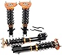 Coilover Struts Spring Shocks Adjustable Height Coilovers Suspension Struts Coil Spring Shocks and Struts Full Set Kits ECCPP Fit for 1993 94 95 96 97 98 99 00 2001 for Subaru Impreza