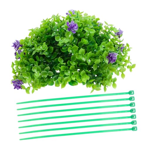 GOOHOCHY Simulation Eucalyptus Ball Faux Plant Sphere for Indoor and Outdoor Decor Elegant Topiary Ball for Any Setting No Watering Pruning Needed