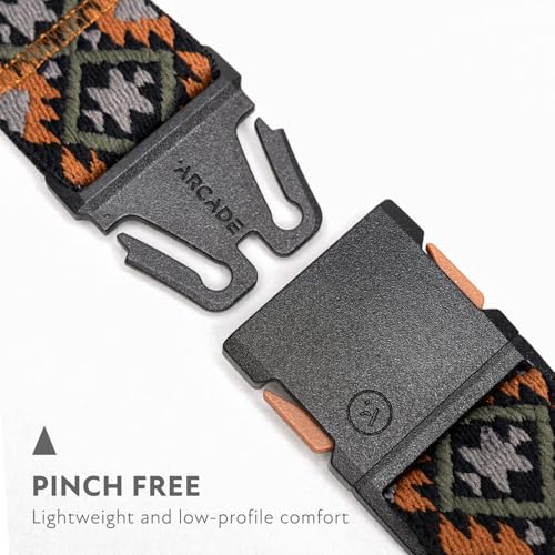 Image of Arcade Belts A2 Slim Adventure Belt: Heavy Duty Stretch, Metal Free Buckle