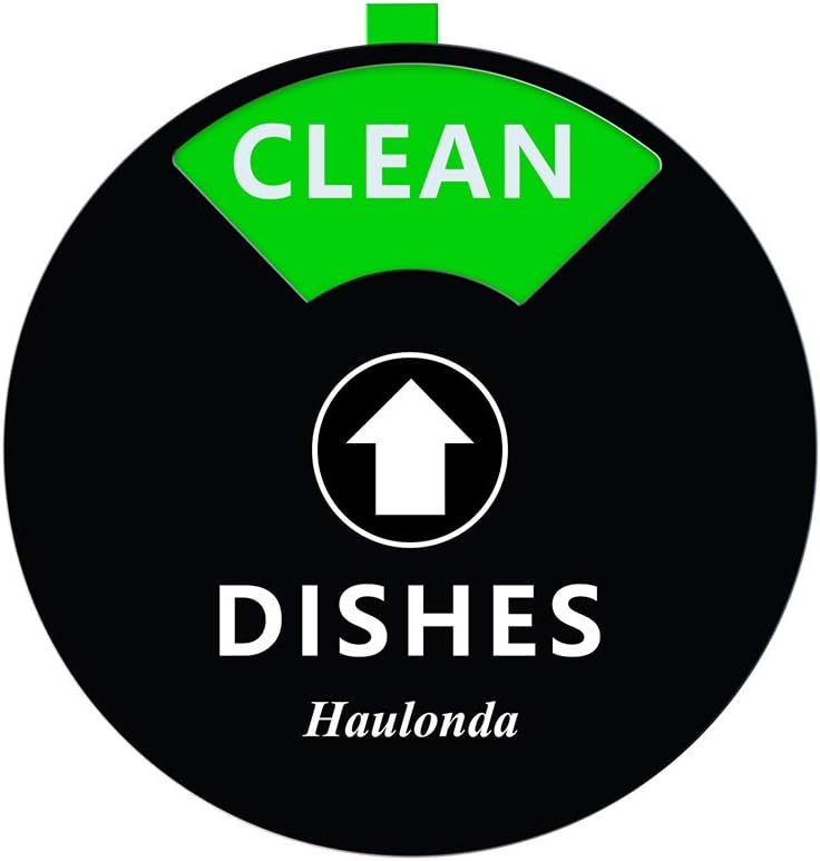 Dishwasher Clean Dirty Sign with “Running” and “Empty” Perfect