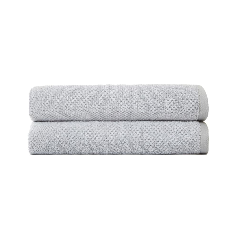 Cozy Earth Heathered Harbor Mist Bath Sheet