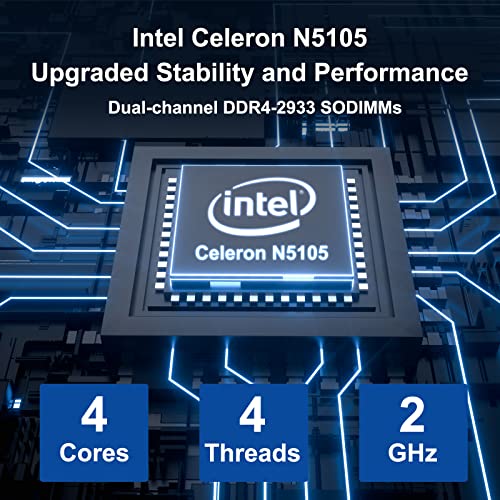 Intel Nuc 11, Nuc11Atkc4 Atlas Canyon Win11 Pro Mini Pc Desktop, 2.0 Ghz - 2.9 Ghz Burst,Intel Celeron N5105 Processor,4 Core, 4 Thread, 15W, Intel Uhd Graphics,450-800 Mhz Burst (8Gb Ram+256Gb Ssd) #TOP1