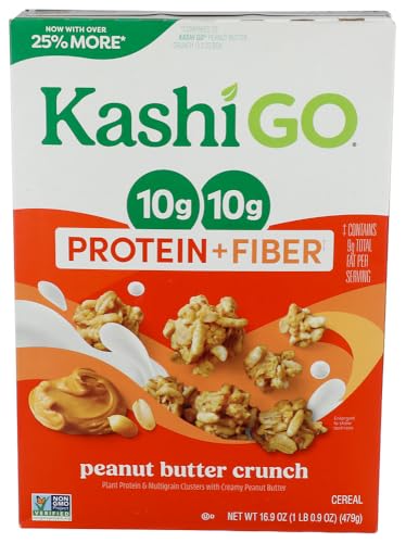 Kashi Cereal Go Crunch Peanut Butter 16.9 oz (Pack of 10)