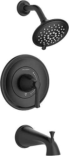 American Standard TU722508.243 American Standard TU722.508 - Paquete de molduras para bañera y ducha con cabezal de ducha multifunción de 1.75 GPM