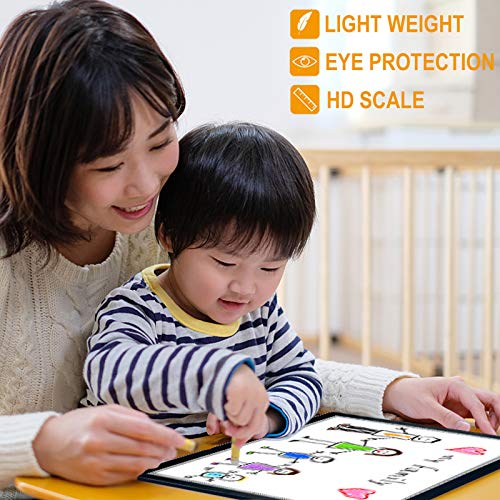 Diamond Painting Accessories, A3 Light Box, Cozonte Ultra-Thin A3 LED Light Pad Third Level Touch Dimmer 12W Super Bright Light for Diamond Painting, Sketching, Designing, X-ray Viewing et.