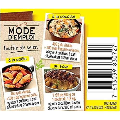 NESTLE MAGGI - Maggi Fond De Veau Boîte De 110G - le Lot De 4