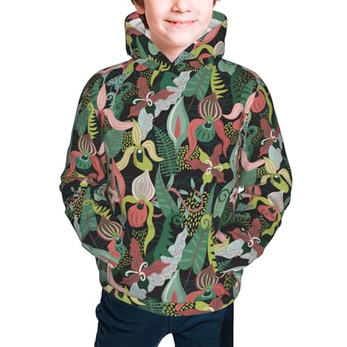 Jungle Kid Hoodies Boys Sweatshirts Girls Pullover with Pocket3
