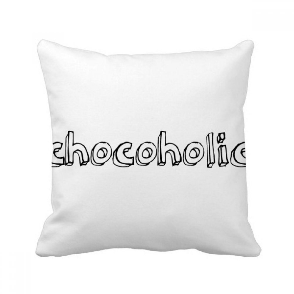 Coussin coffeeholic décoratif multicolore 40x40 cm avec insert inclus pour maison