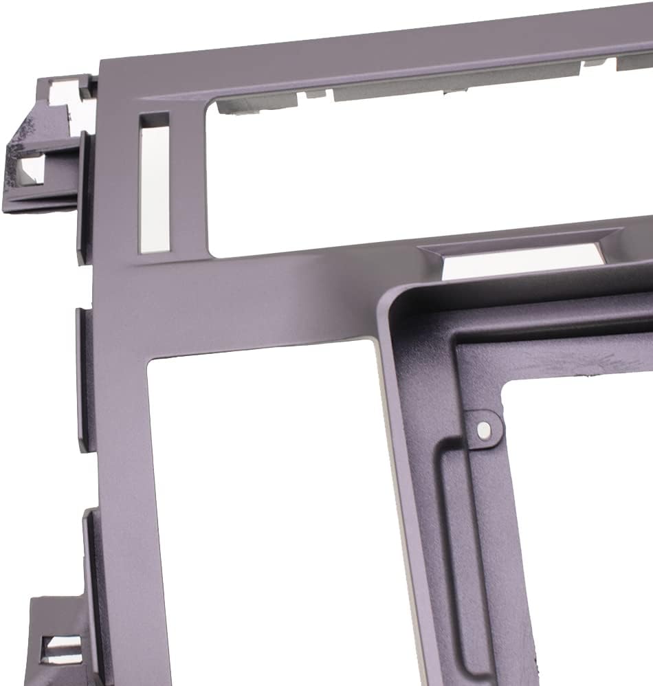Car Stereo Radio Fascia Panel Frame Compatible With TOYOTA AVALON 2006-2010 9 inch Silver