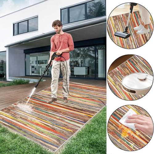 Tapis cuisine devant evier absorbant et tapis de passage lavable grand format