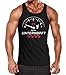 Produktbild MoonWorks Herren Tank-Top Shirt Total Unterhopft Bier Tank-Anzeige schwarz L