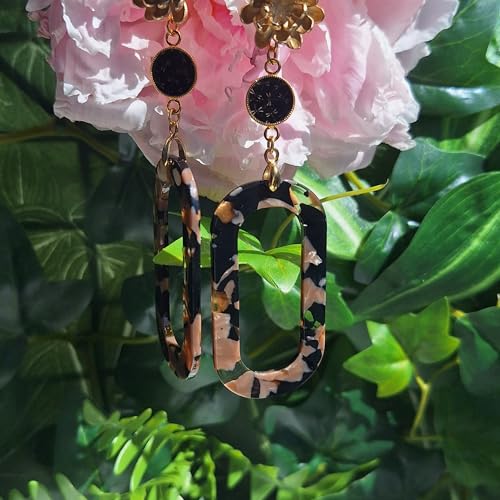 Boucles d'oreilles libellules en laiton doré, le cadeau unique idéal