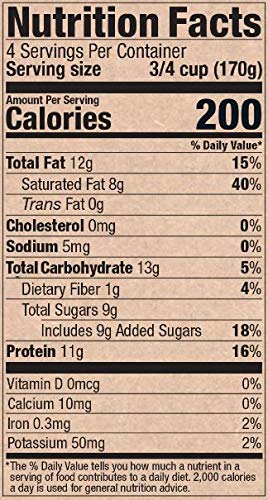 siggi's Plant-Based Coconut Blend, Vanilla – Dairy Free Snack, More Protein Than Sugar, Blue, 24 Oz