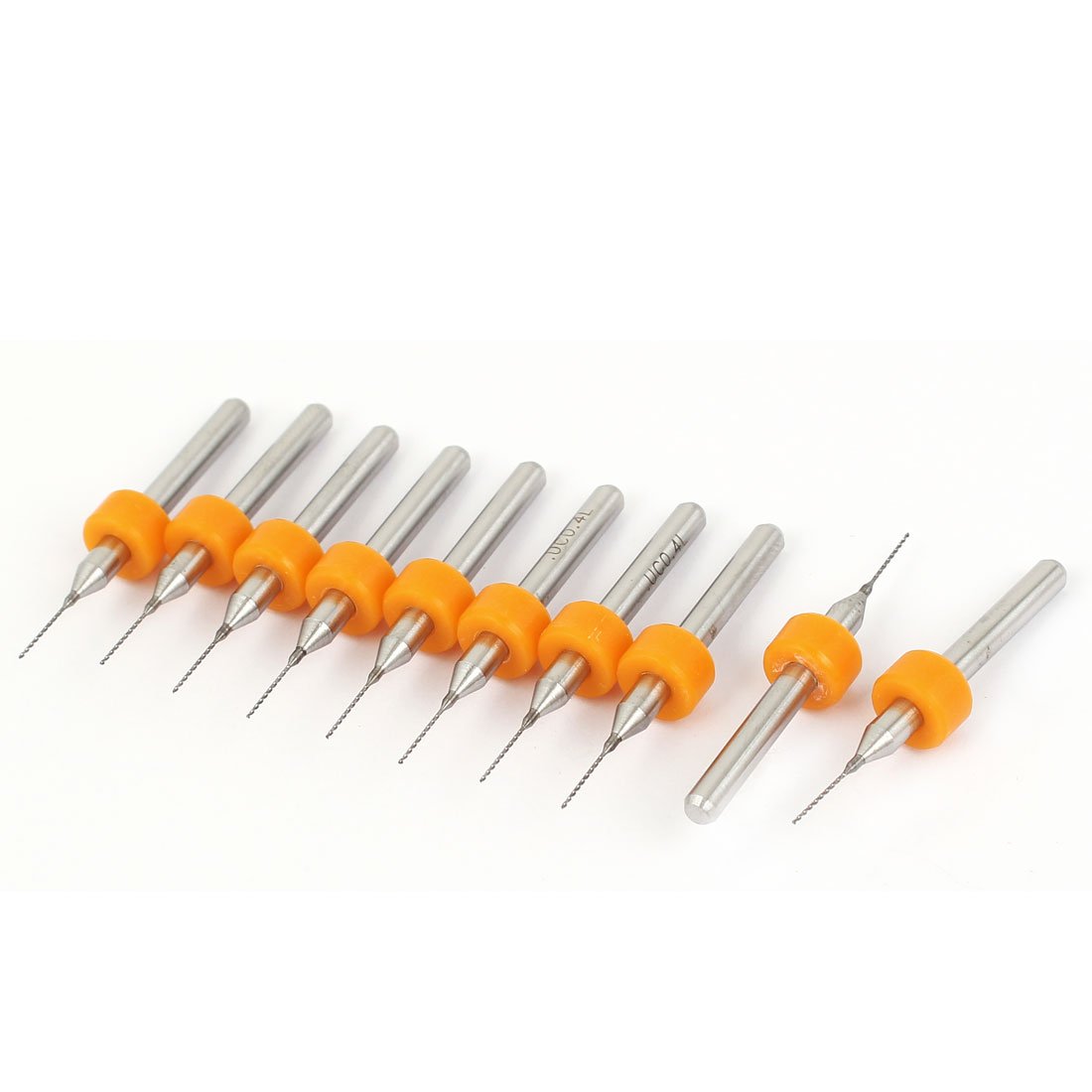 Aexit 0.4mm Cutting Fuses Dia PCB Print Circuit Board Carbide Micro Drill Bits Tool PCB Fuses 10 Pcs