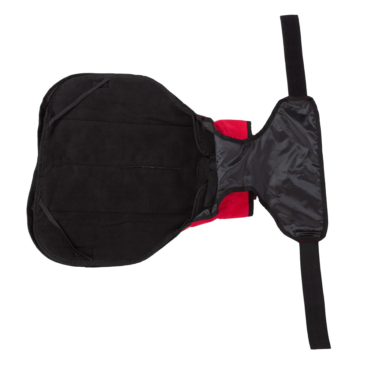 Danish Design Abrigo 3 en 1 para Perro, Rojo, 49 cm, Impermeable, Impermeable y Reflectante para Perros