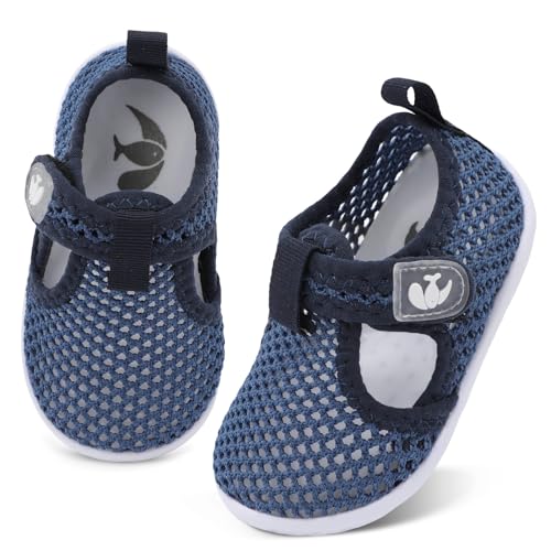 Image of FEETCITY Baby Boys Girls Water Sport Shoes Barefoot Kids Aqua Socks Quick-Dry Beach Swim Pool Shoes
