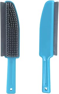 Marco Paul Carpet Brush for Pet Hair Removal Dog Brush Rubber Bristle & Hand Grip Carpet Cleaning Pet Brushes Electrostatic Pet Hair Remover Brushes for Carpet Rugs Sofas Cars Floors Stairs (1)