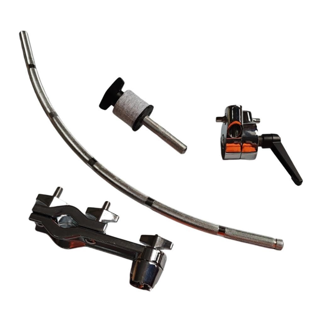 1 Pezzo Attacco Piatti Stacker Accessorio Hardware Supporto Strumento Percussione Stabilità Elevata Materiale Zinco Adatto per Gruppi Musicali Prove P, con Staffa di