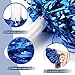 DILIBRA 24 Pcs Metallic Cheerleading Pom Poms, Cheerleaders Cheer Pom Poms with Baton Handle, Cheering Squad Hand Flower for Adults Kids Team Spirit Sports Game Dancing Party