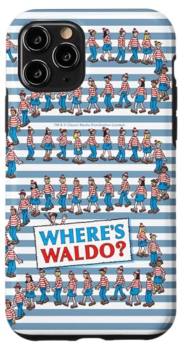 ウォーリーをさがせ! Marching Search Front & Back スマホケース iPhone 11 Pro 用