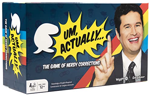 Um, Actually Board Game | The Nerdy Trivia Game Based On The Dropout Game Show | For Families Ages 12 & Up | 3-6 Players | By Wiggles 3D #TOP1