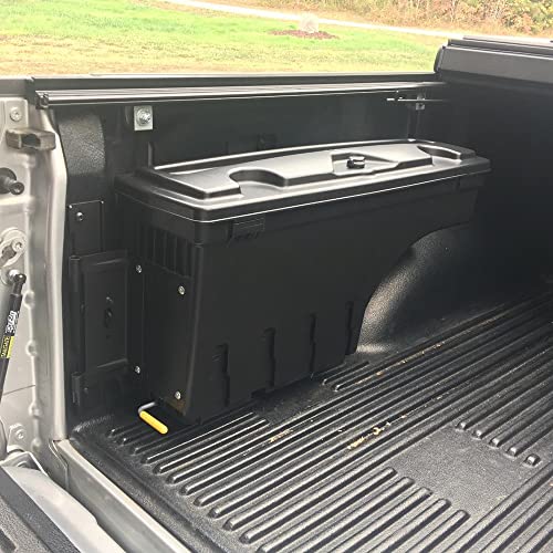 G-Plus Lockable Storage Box Toolbox Swing Case Compatible With 2015-2019 Ford F150 Truck Bed Box Left Driver Side #TOP6