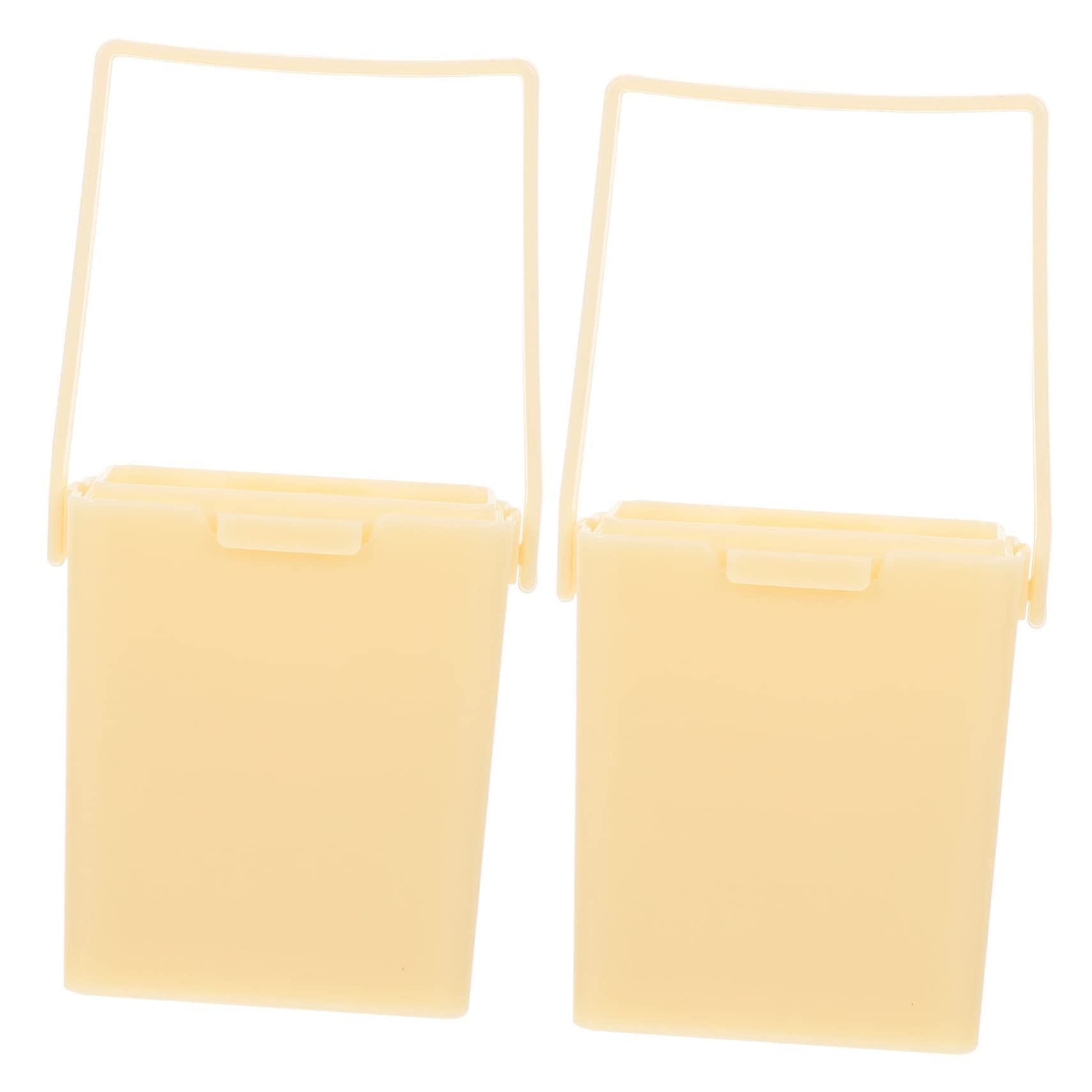 ARTIBETTER Paint Brush Washer 2-Pack Compact Water Buckets for Quick Brush Cleaning