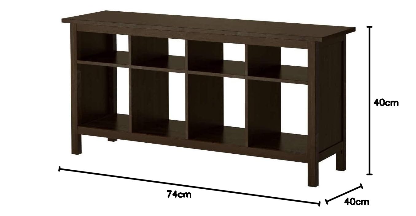 HEMNES Console Table, Black-Brown : Amazon.co.uk: Home & Kitchen