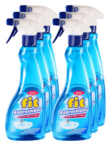 Preisvergleich Produktbild 6er Vorteilspack Fit Badreiniger 3000 ml