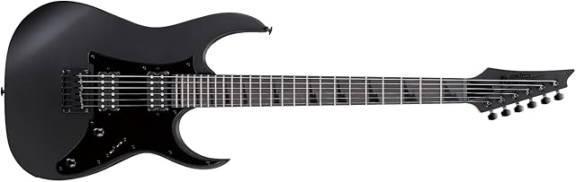 Ibanez GRGR131EX-BKF GIO Stealth Series Electric Guitar - Black Flat