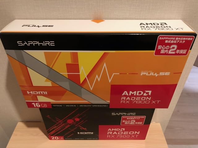 Amazon.co.jp: SAPPHIRE PULSE Radeon RX 7800 XT GAMING 16GB GDDR6 2