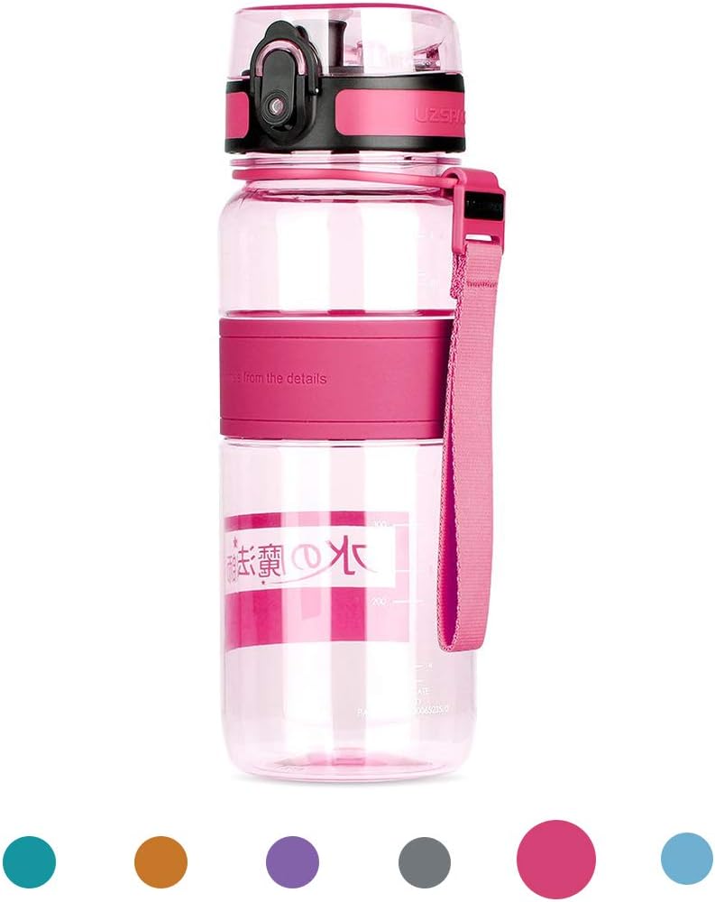 WATERFLY Sports Water Bottle 500ml/650ml/1000ml Leak Proof w/One Click Open BPA Free & Eco-Friendly Tritan Water Bottle for Hiking Camping Travelling Cycling …