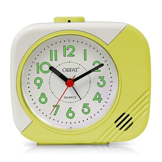 Buy Orpat Alarm Table Clock Online at Low Prices in India Amazon.in