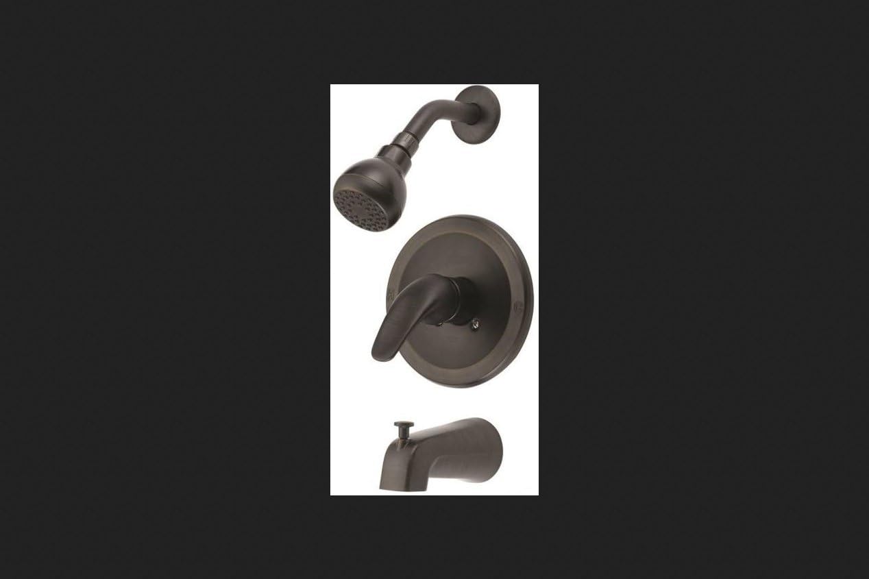 Faucet Tub/Shower Single Handle Bronze