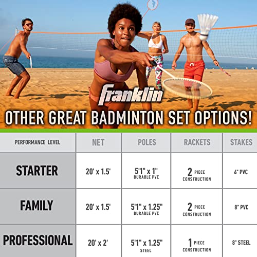 Image of Franklin Sports Intermediate Badminton Set