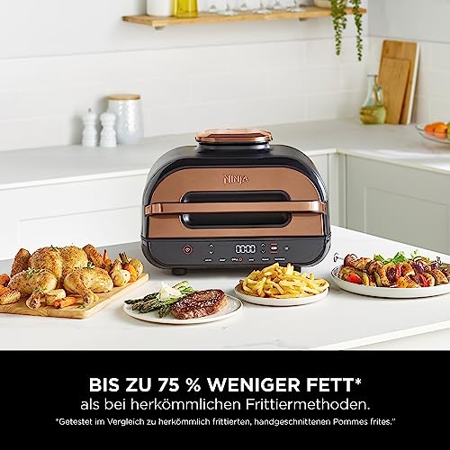 Heißluftfritteuse mit Grillfunktion Ninja Foodi MAX Grill und Airfryer