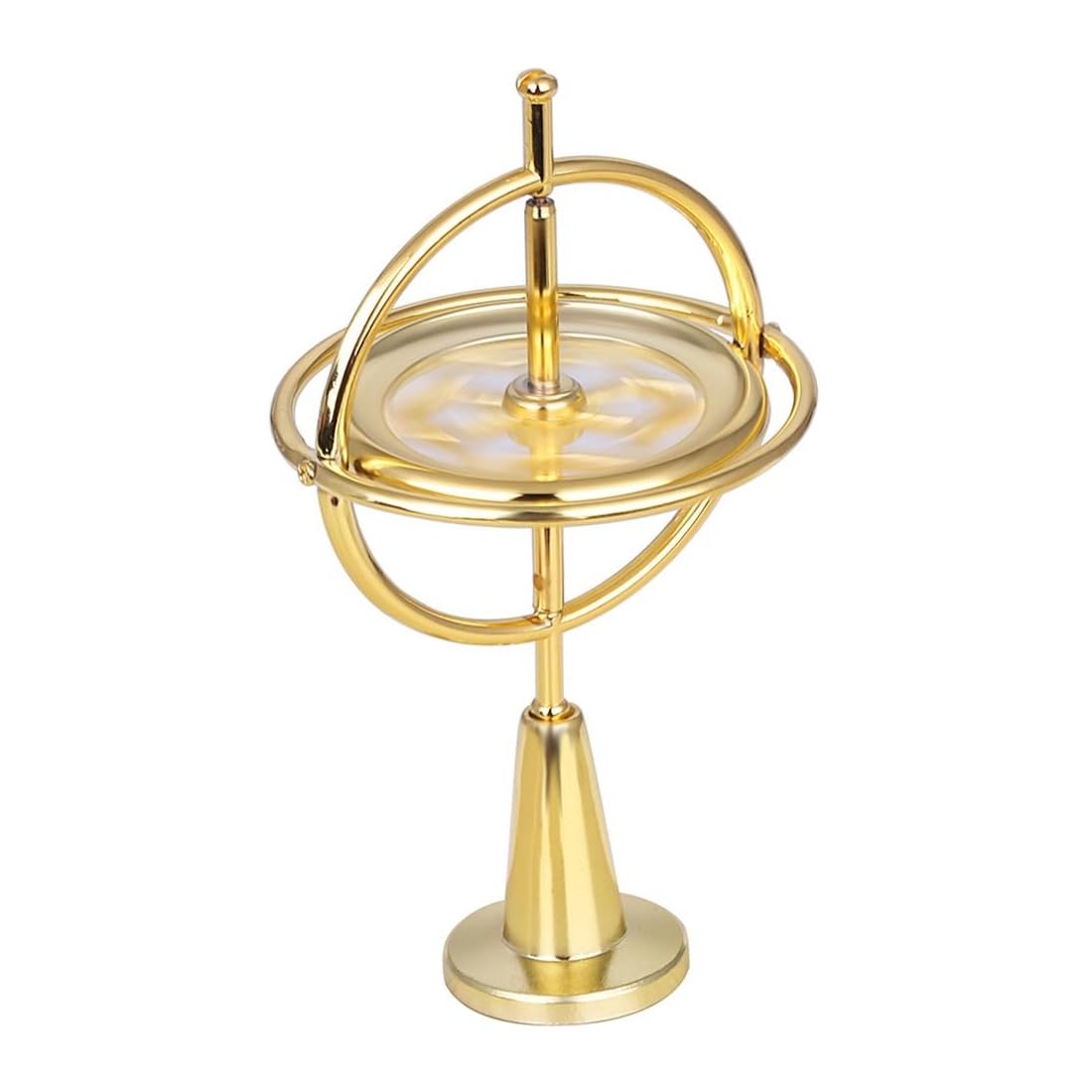 Apexay Metal Anti-Gravity Spinning Top Balance Toy, Desk Gyroscope, Physics Toy, Educational Training Gift