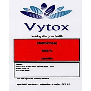 NATTOKINASE 6000FU 120 Capsules, door vytox, Vegetarisch