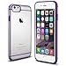 iPhone 6 PLUS case, INVELLOP PURPLE/CLEAR iPhone 6 PLUS Case [Prime Series] Scratch-Resistant Clear Slim Fit Cover with Shock Absorbent TPU Hybrid Bumper Protection iPhone 6 PLUS 5.5 Case (Purple/Clear)