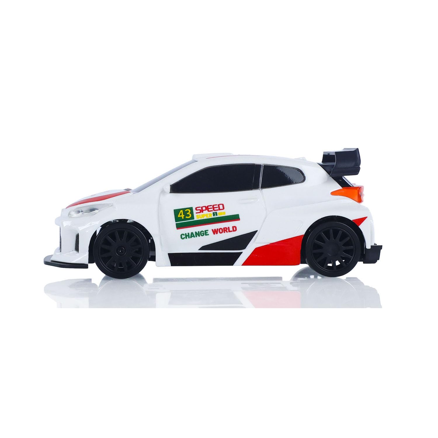 TOUCAN RC HOBBY 1/43 RC Drift Car Vehículos de carreras 4WD de alta velocidad 2.4GHz RTR Mini modelo de coche luces de batería giroscopio para mayores de 14 años