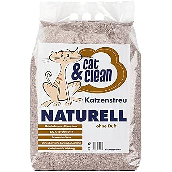 Cat & Clean Cat Litter High Quality Clumping Litter Extremely Absorbent Natural Product Made from Bentonite 30