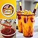 Marranadas Enchilados Chamoy Rim Dip, Chamoy sauce, Mexican Candy, Sweet and Spicy Cup Dressing for Drinks, Margaritas, Micheladas, Dulces Mexicanos 11OZ (Mango-Chamoy)
