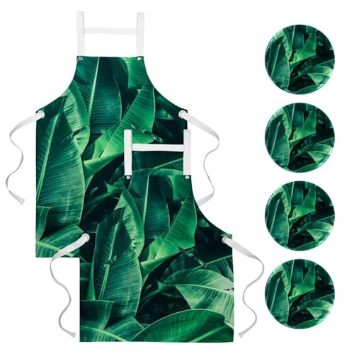 Tablier de cuisine lot de 2 pour éviter les taches en pâtisserie