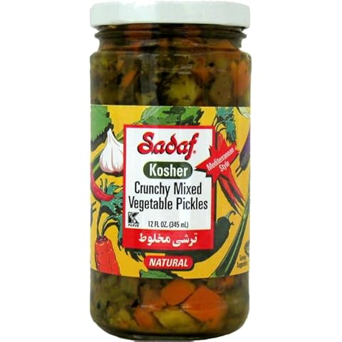 Sadaf Pickled Mixed Vegetables 12 oz Cover