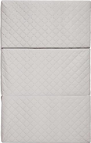 Dream On Me On-The-Go Trifold Fiber Playmat, Greenguard Certified, Excellent Support, Waterproof Vinyl Cover, Easy To Store With Carry Bag, Environment Safe Playmat