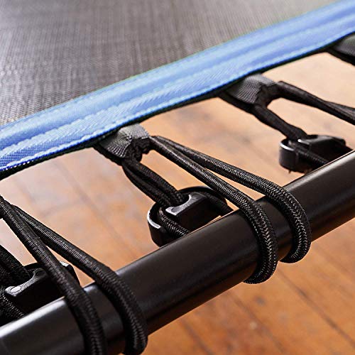 Sportplus Indoor Trampoline, Blue/Green/Red, Rebounder Home Fitness Trampoline With Height Adjustable Bar #TOP2