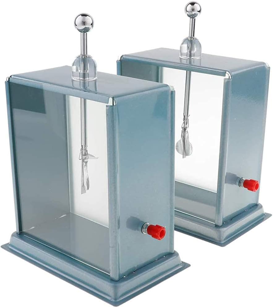 Teaching Physics Scientific Instruments Experimentation - Electroscope Leaves Teaching Instrument Electrometer for The Physical Experience